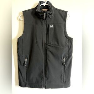 Black Soft Shell Vest